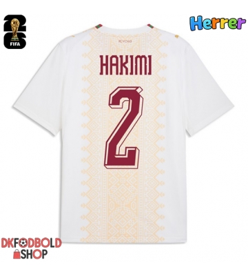 Marokko Achraf Hakimi #2 Udebanetrøje VM 2026 Kort ærmer